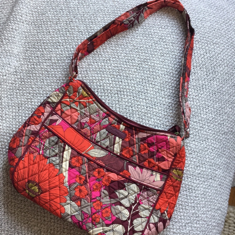 Vera Bradley Carryall Crossbody Bag EUC!